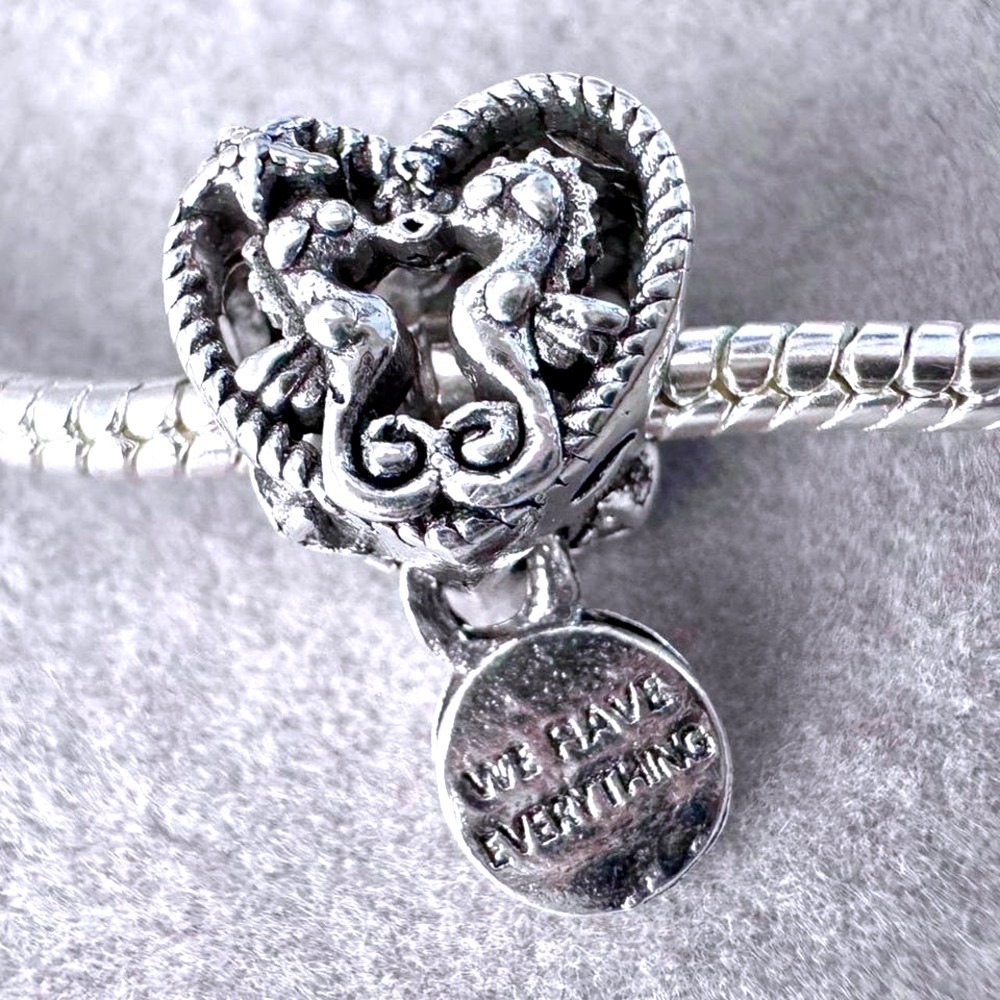 Seahorse Love Charm fits PANDORA